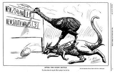 Après la bataille de rugby - John Collis Blomfield